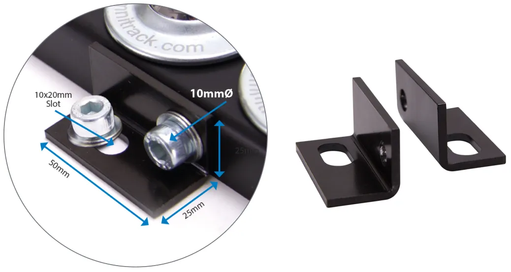 Fixing Brackets Ball Transfer Rails