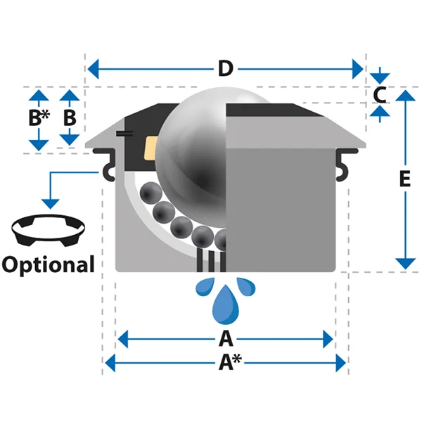 Air Cargo Ball Unit