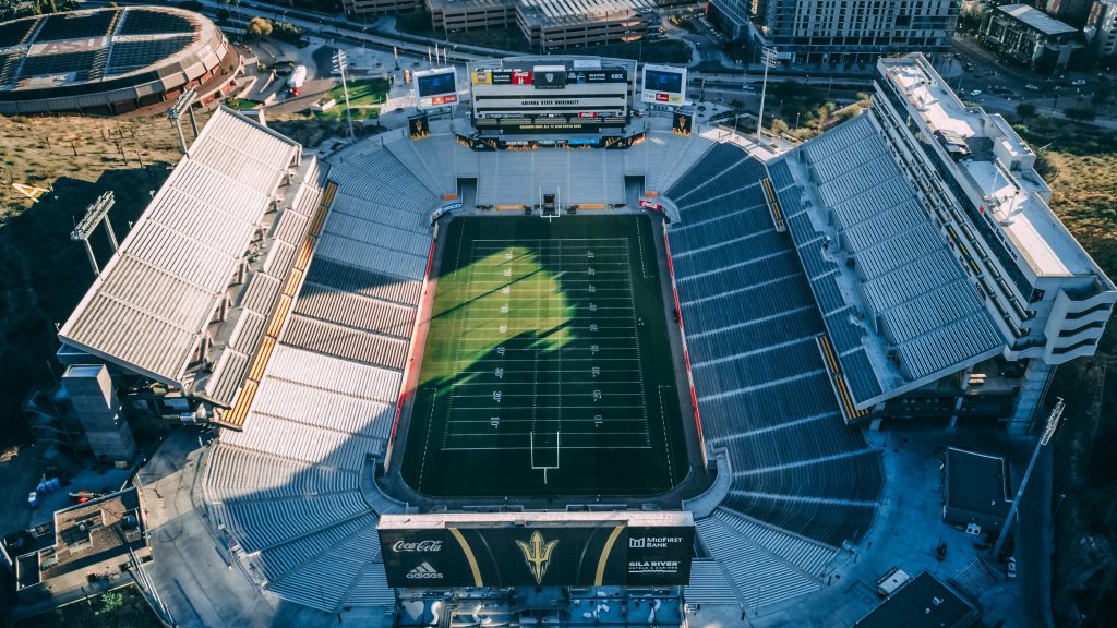 american football stadium construction