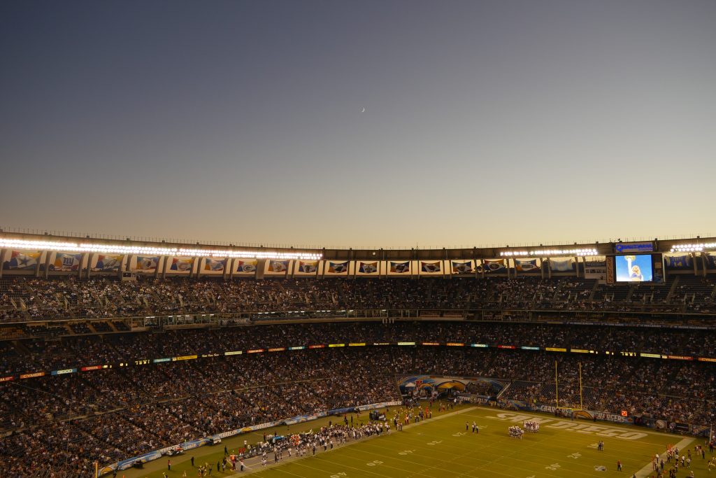 american football stadium construction